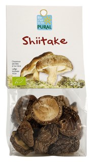 Pural Shiitake gedroogd bio 20g - 4155